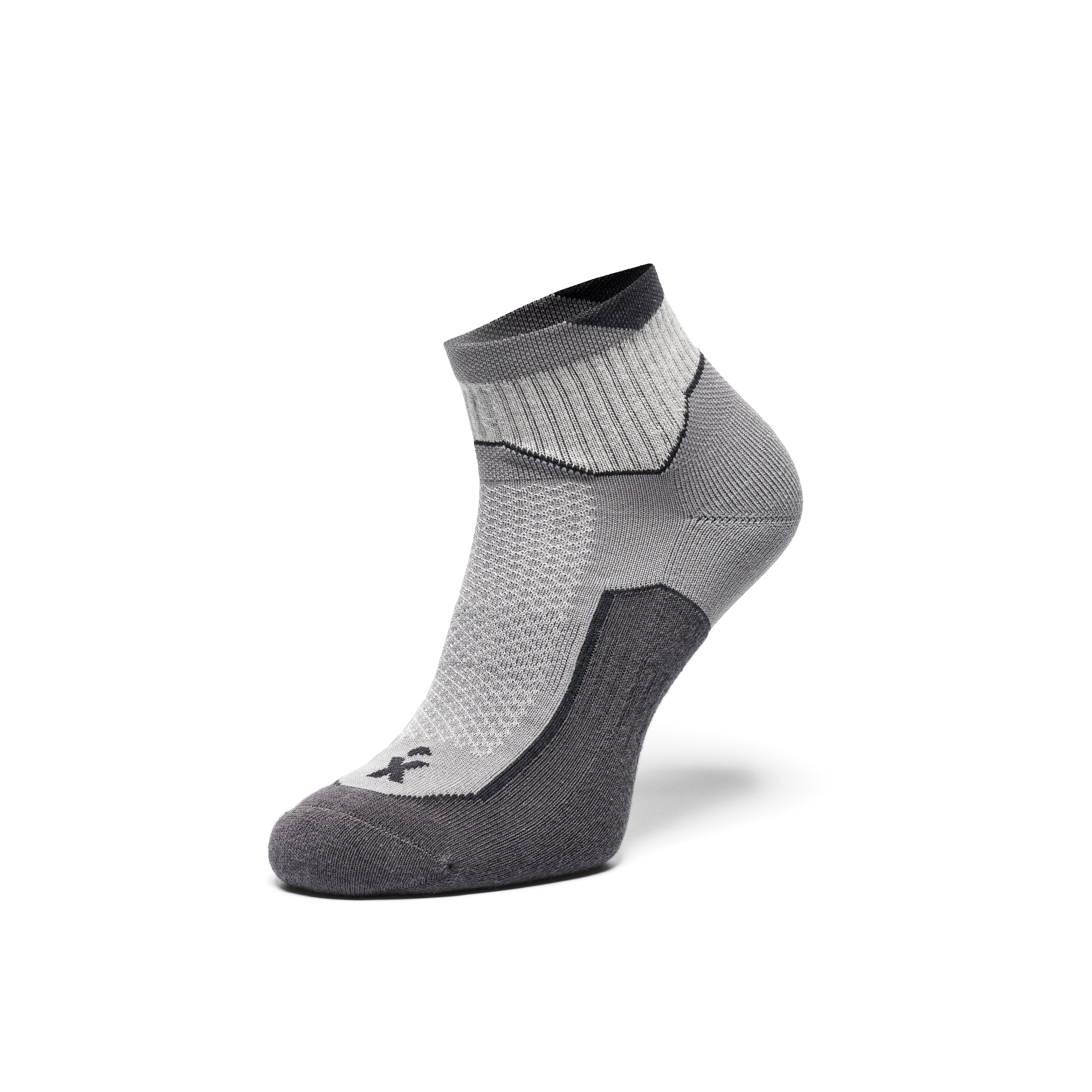 Socken kurz, hellgaru  Gr.46 - 48